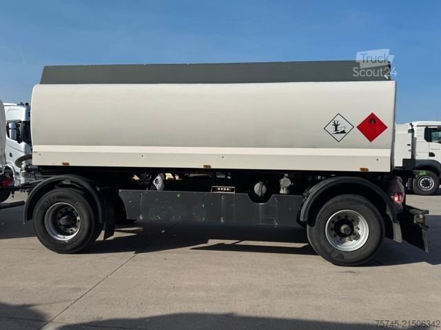 Tanker trailer ROHR ANH A-K * 3 KAMMER*OBEN UND UNTEN*EINSATZBEREIT