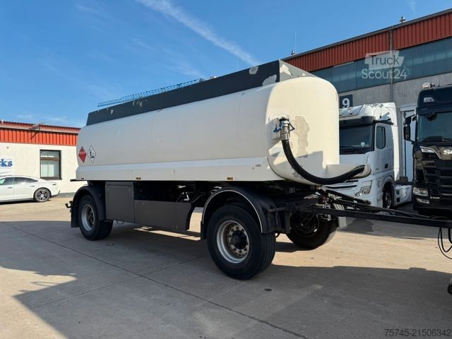 Tanker trailer ROHR ANH A-K * 3 KAMMER*OBEN UND UNTEN*EINSATZBEREIT