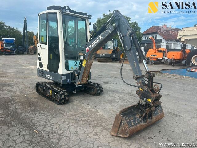 Mini-pelle TEREX TC16/SW/Schwenklöffel/2228 Std.