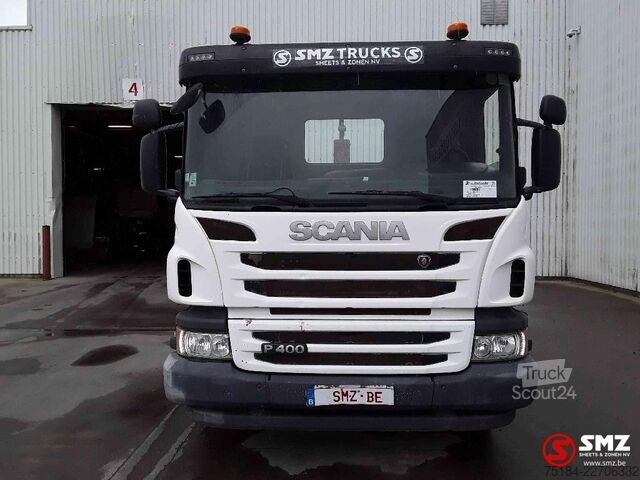Prevoz zabojnikov Scania P 400 8x2  retarder
