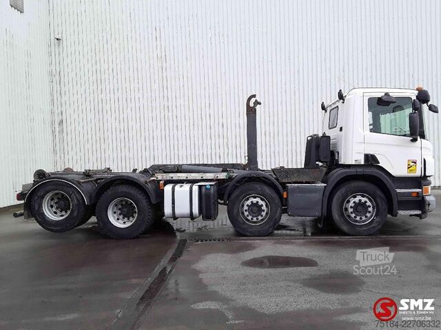 Prevoz zabojnikov Scania P 400 8x2  retarder