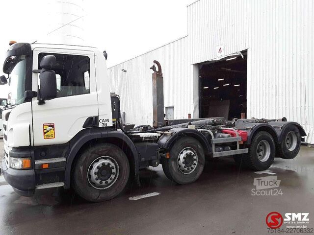 Prevoz zabojnikov Scania P 400 8x2  retarder