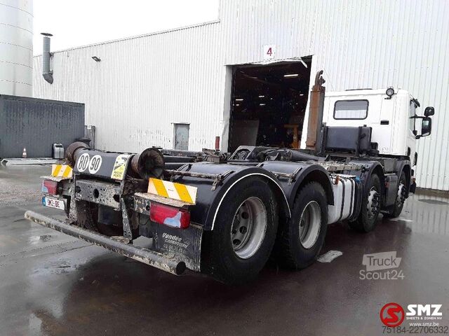 Prevoz zabojnikov Scania P 400 8x2  retarder