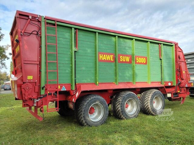 Przyczepa zbierająca HAWE SUW 5000