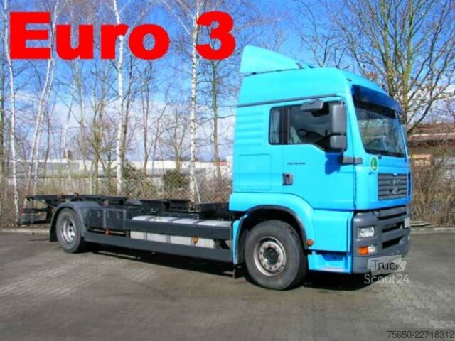Ladbil med udskifteligt lad MAN Truck & Bus TGA 02  18.410 TGA2 Achs BDF- LKW