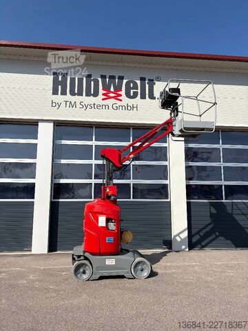 Съчленена телескопична работна платформа Manitou 100 VJR 10m Elektro Mast-Arbeitsbühne