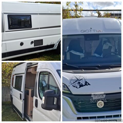 Pakettiauto matkailuauto / matkailuauto Giottiline Giottivan PSA 60 T