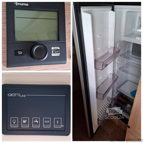 Pakettiauto matkailuauto / matkailuauto Giottiline Giottivan PSA 60 T