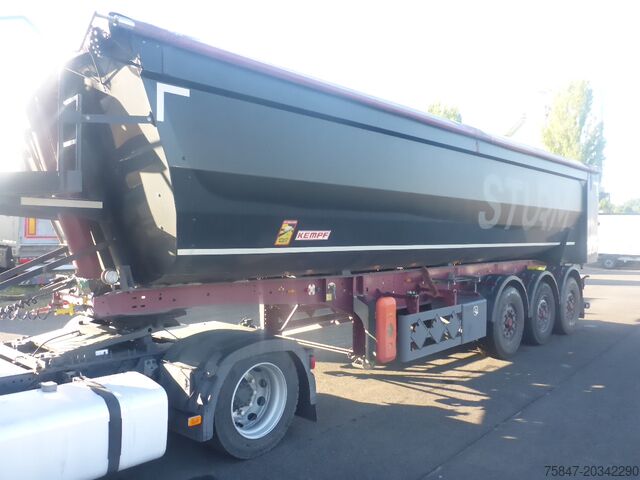 Semirimorchio ribaltabile KEMPF SKM 36/3 ALU 37m³ Lift Teflon