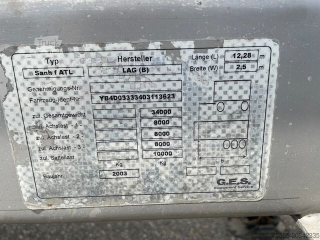 Serbatoio LAG O-3-34TD H2O2 / 3 Kammer / 11- 6 - 11 = 28.000 ...