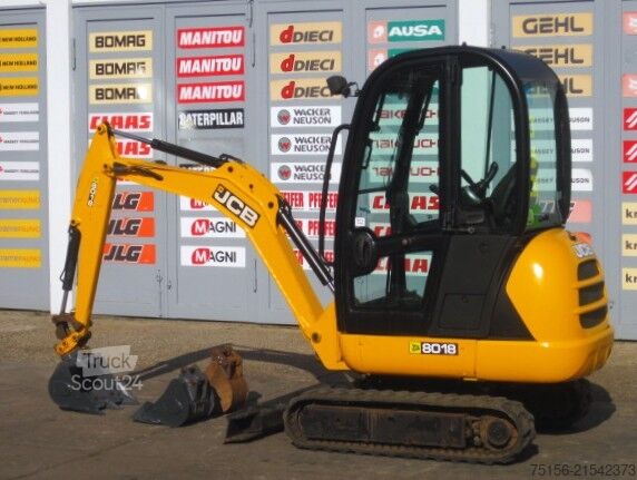Escavatore midi JCB JCB 8018 CTS 3x Löffel