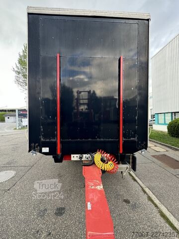 Anhänger mit Pritsche & Plane Dinkel DAPP 18000 Tandem Fahrschule Schiebeplan