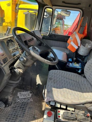 Camion benne à bras amovible MAN F2000 27.342 6x4 Abrollkipper mit Kran