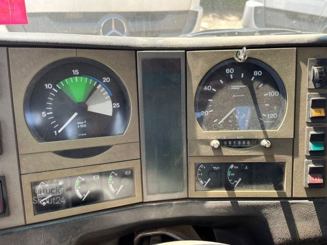 Camion benne à bras amovible MAN F2000 27.342 6x4 Abrollkipper mit Kran