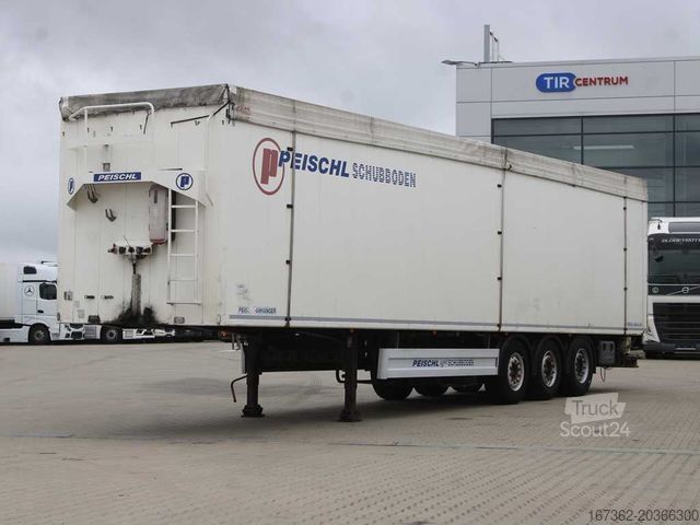 Oplegger met walking floor  PEISCHL, WALKINGFLOOR, LIFTING AXLE, SAF