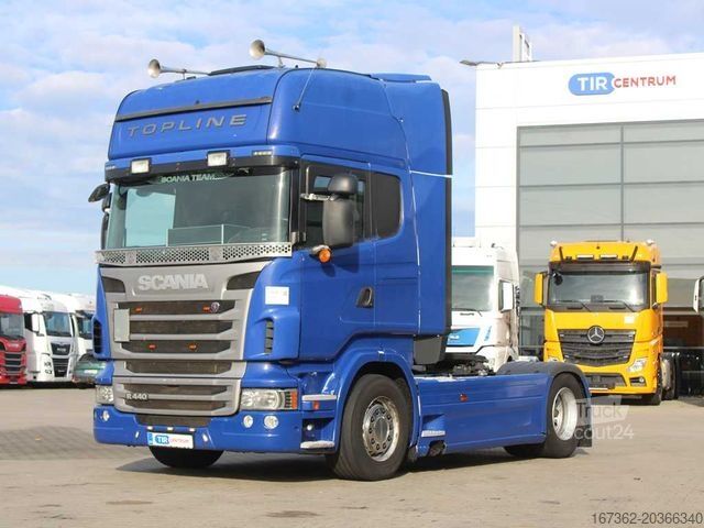 Стандартний тягач SCANIA R440, EURO 6, RETARDER,  CONDITIONING