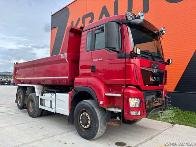 Tipper MAN TGS 28.480 6x4*4 BOX L=5076 mm