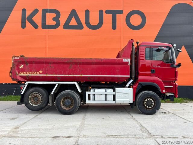 Tipper MAN TGS 28.480 6x4*4 BOX L=5076 mm