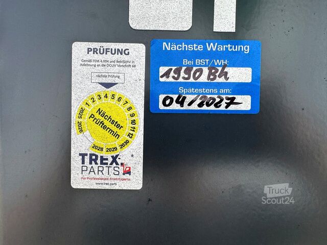 2020 Service + UVV bis 04/2027 992h Still RX 60-50