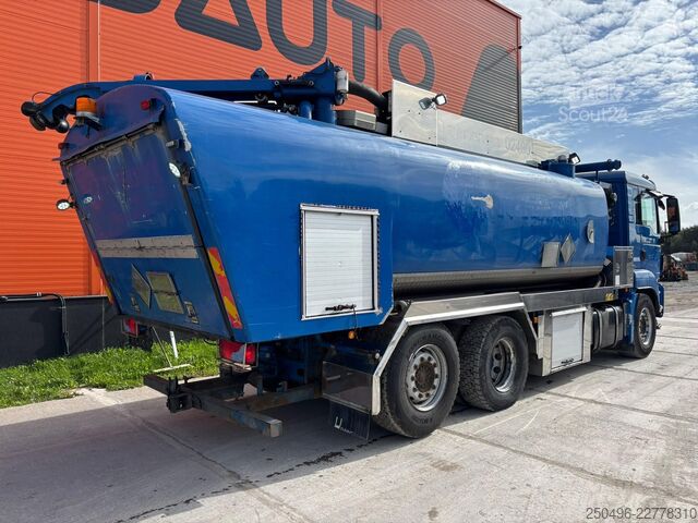 Tovornjak za sesanje MAN TGS 28.400 6x2*4 Korp&Son stainless ADR tank 80...