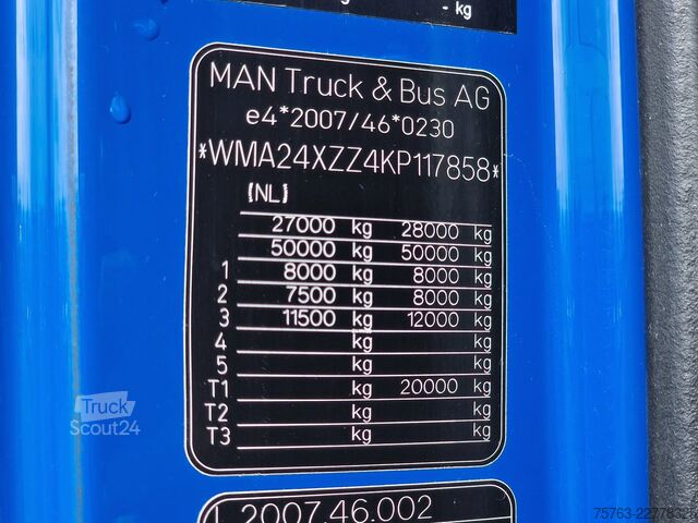 Standart-SZM MAN TGX 26.500 6x2/4 - PTO/Hydraulic - Navi - Steer...