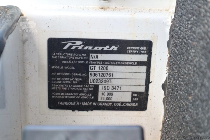Dumper Prinoth GT1200 | PALFINGER PK5001-EH | LOW HOURS | CRAN...