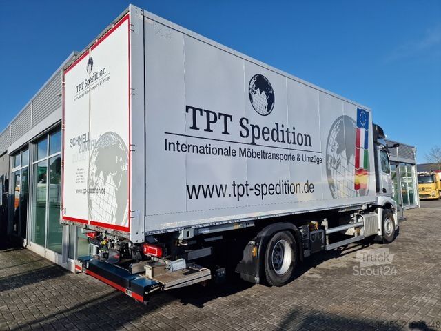 Vrachtwagen met bakwagen MERCEDES-BENZ 1835 LL BDF Skyline/LDW/7,20-7,45 Brücken 26 TKM