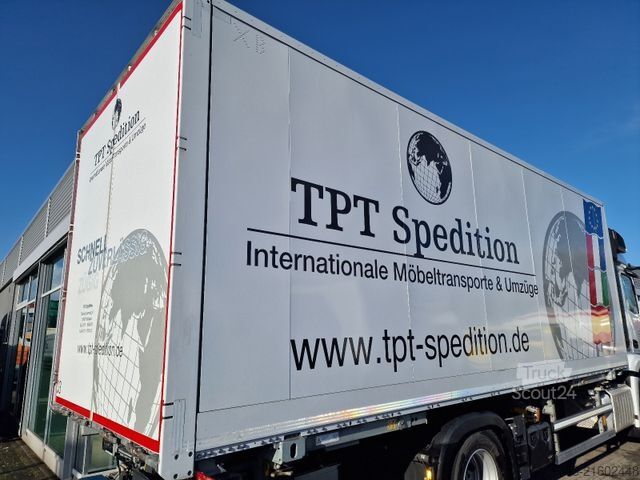 Vrachtwagen met bakwagen MERCEDES-BENZ 1835 LL BDF Skyline/LDW/7,20-7,45 Brücken 26 TKM