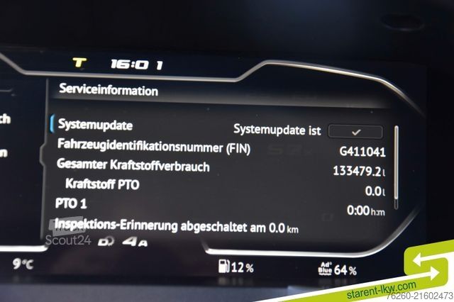 Trattore stradale standard DAF XG 480 Intarder ACC Standklima 1.465L Tank LED