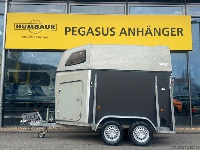 Prikolica za prevoz konja SLUIS Stinger Pferdeanhänger Aluboden SK