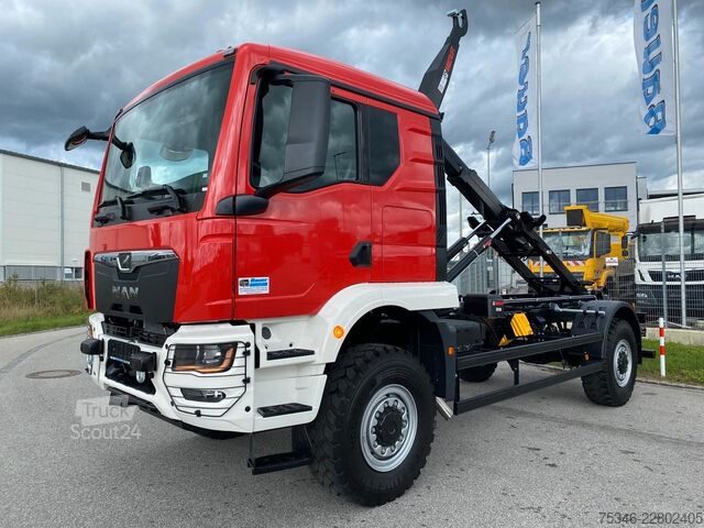 Diğer MAN TGM 18.250 4x4 /Abroller/Hiab/NL 9,3 to/3-Sitze