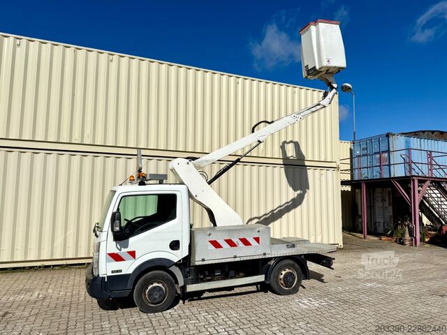 Lastbilsmonterad arbetsplattform NISSAN Cabstar 32.12 Topy 11 Arbeitsbühne /11 Meter