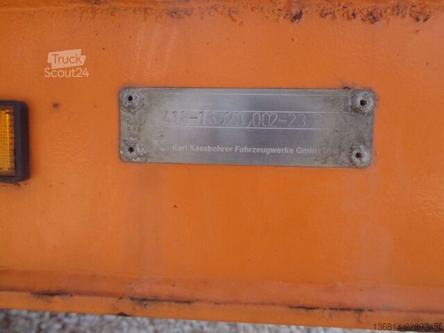 Remorque à châssis interchangeable  DC 19 GL