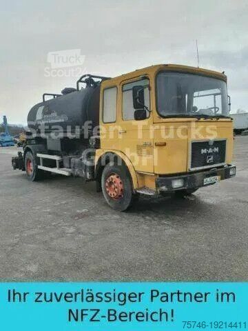 Mașină de asfaltare MAN 19 280 F FEDERAL BREINING*Asphaltspritzmaus Emulsi