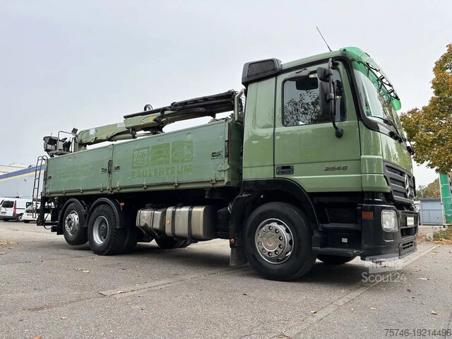 Sklápač Mercedes-Benz DB 2546 LL 6x2 Kranwagen per Lenkachse