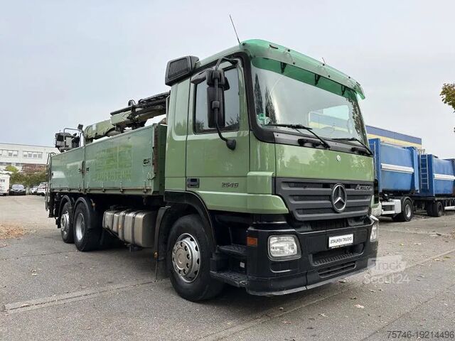 Sklápač Mercedes-Benz DB 2546 LL 6x2 Kranwagen per Lenkachse