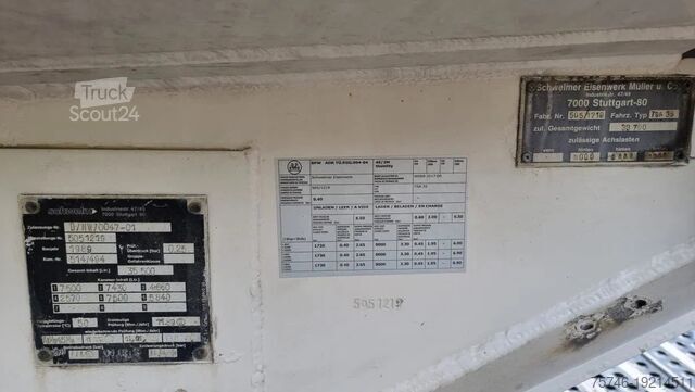 Резервоар Schwelmer Eisenwerk TSA Diesel Heizöl 6 Kammern 35.5 m³ Zählwerk TK...