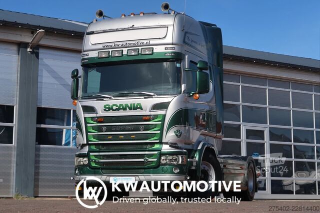 Standaard-SZM Scania R520 V8 4X2/ RETARDER/ FULL AIR/ HYDRAULICS/ AL...
