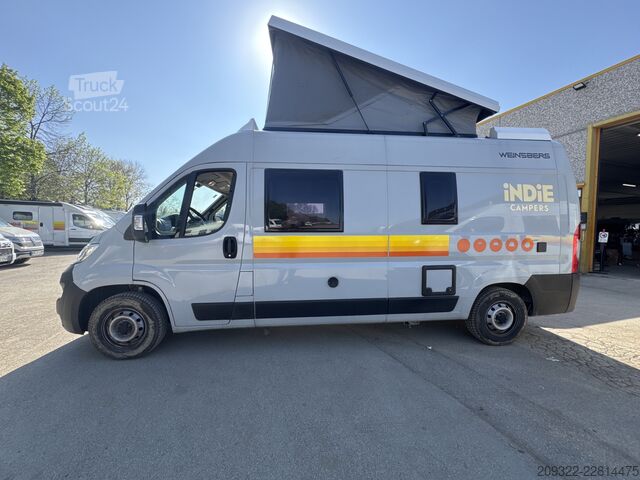 Autorulotă 2023 Fiat Ducato Weinsberg Carabus | Cambio automatico | Tetto a soffietto