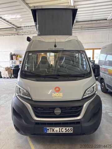 Autorulotă 2023 Fiat Ducato Weinsberg Carabus | Cambio automatico | Tetto a soffietto