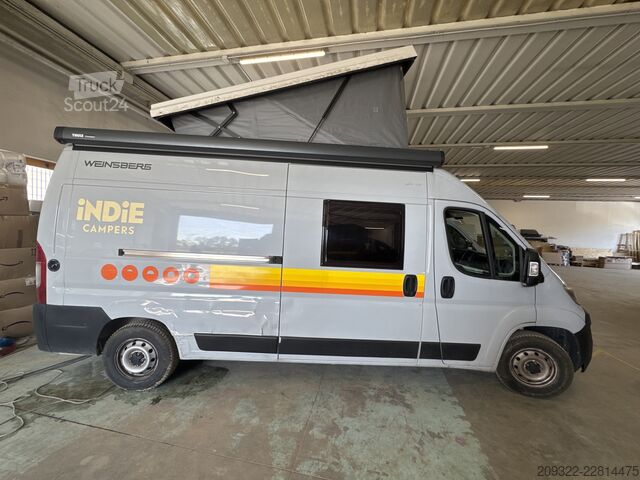 Autorulotă 2023 Fiat Ducato Weinsberg Carabus | Cambio automatico | Tetto a soffietto