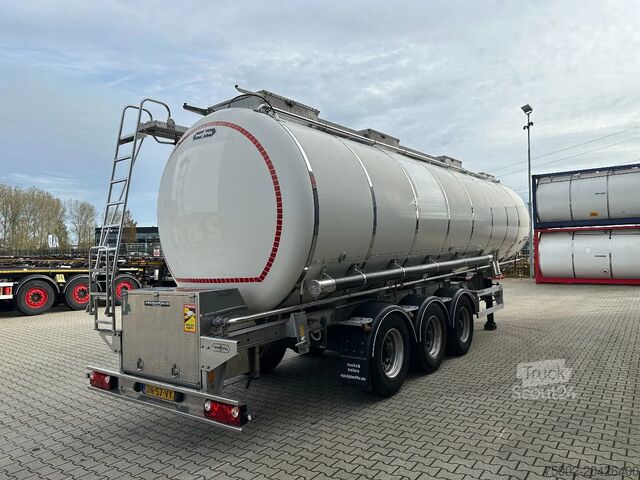 Δεξαμενόπλοιο τροφίμων Van Hool FOOD / 39.000L / 3-COMP / NL-trailer / APK: 07/...