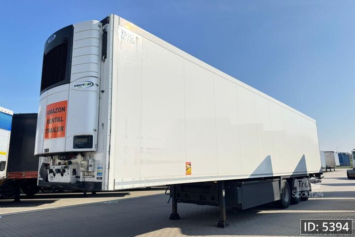 Refrigerated/frozen transport Krone SD / BPW Drum / Carrier Vector 1550 / DHOLLANDIA