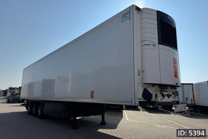 Refrigerated/frozen transport Krone SD / BPW Drum / Carrier Vector 1550 / DHOLLANDIA