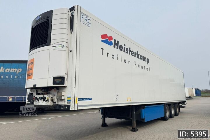 Refrigerated/frozen transport Krone SD / BPW Drum / Carrier Vector 1550 / DHOLLANDIA