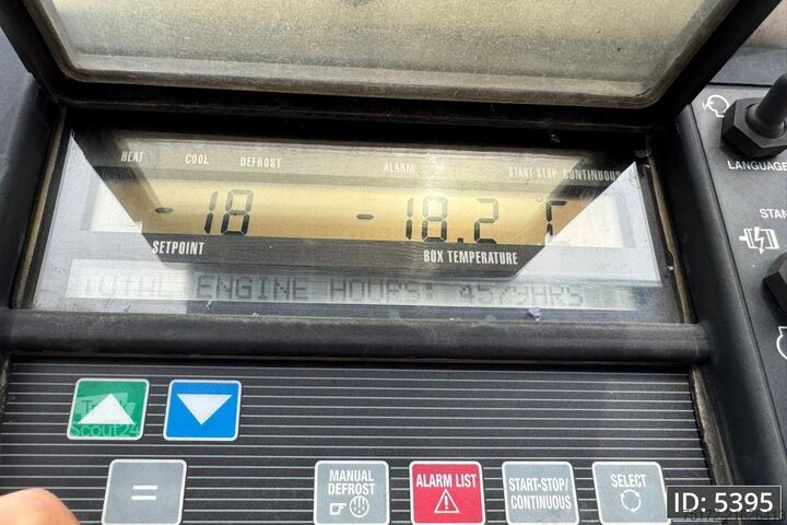 Refrigerated/frozen transport Krone SD / BPW Drum / Carrier Vector 1550 / DHOLLANDIA