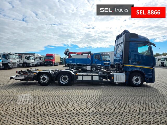 Wissellaadbak vrachtwagen MERCEDES-BENZ Actros 2553 | Retarder | Lenkachse | Ldbw |Jumbo