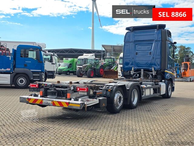 Wissellaadbak vrachtwagen MERCEDES-BENZ Actros 2553 | Retarder | Lenkachse | Ldbw |Jumbo