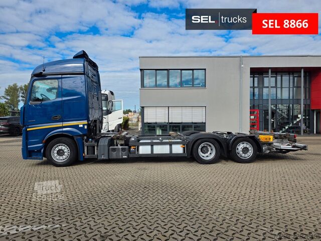 Wissellaadbak vrachtwagen MERCEDES-BENZ Actros 2553 | Retarder | Lenkachse | Ldbw |Jumbo