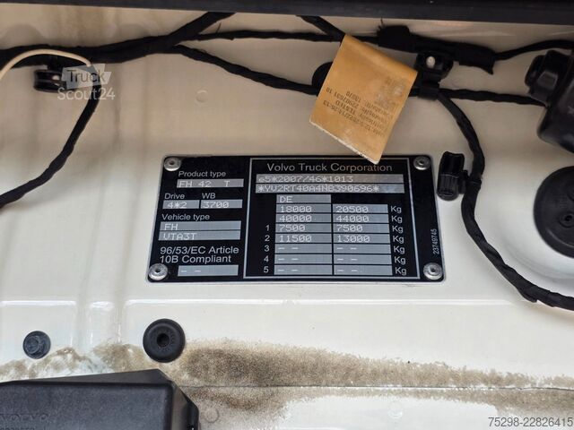 Standard dragbil VOLVO FH 500 | 6E | Teilledersitze | Standklima